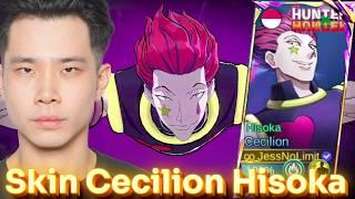 REVIEW SKIN CECILION HISOKA HUNTER x HUNTER (MOBILE LEGENDS)