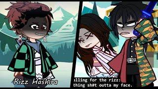 Rizz Hashira meets Tomioka be like || Demon Slayer/KNY