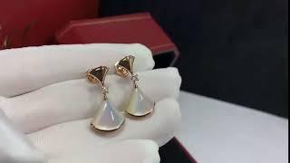 WhatsApp: +1 716-405-0652 - Bulgari Divas Dream Earrings in Real Gold