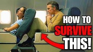 15 Long-Haul Flight Tips - A SURVIVAL GUIDE on ECONOMY CLASS