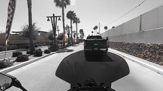 Ridding around Mesa Arizona on the Yamaha FJ-09