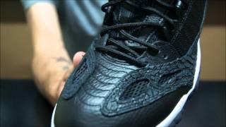 Air Jordan XI (11) Low IE Retro Black/ Red 2011