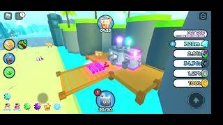 Fusing 9 golden pixel pink slimes