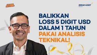 Indrawijaya Rangkuti Balikkan Loss 5 Digit USD Dalam Setahun Pakai Analisis Teknikal| Hidden Masters