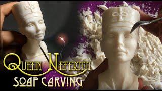 Queen Nefertiti Soap Carving