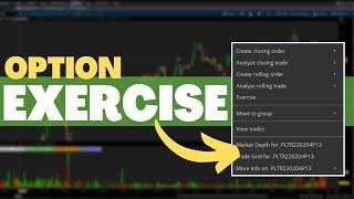 How to Exercise Options on ThinkorSwim