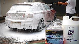 Meguiars Ultimate Snow Foam V Autoglym Polar Blast : Battle of the Halfords Snow Foams