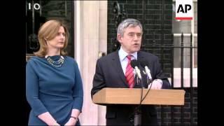 Gordon Brown resigns as UK Prime Minister