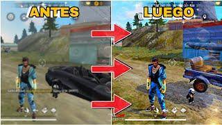 Como QUITAR el LAG y JUGAR en GRÁFICOS ULTRA FREE FIRE 2024