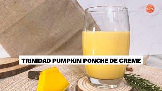 Pumpkin Ponche de Creme Recipe from Trinidad | Eggless & Creamy Eggnog