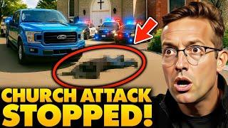 MIRACLE: Attack on Christian Children STOPPED As Gunman Gets Run Over, Shot By Church Attendees ️