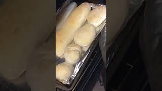 Is my fresh bread  done yet? #shorts