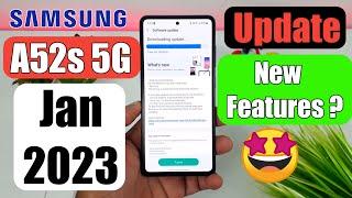 Samsung A52s 5G Jan 2023 Update | Samsung A52s New Update