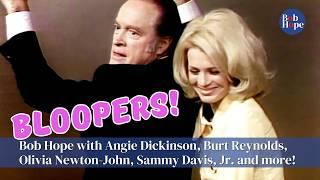 BLOOPERS! | Bob Hope, Angie Dickinson, Burt Reynolds, Sammy Davis, Jr, Olivia Newton-John and more!