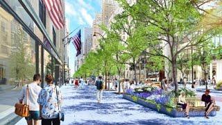 Plans unveiled to turn Fifth Avenue into pedestrian-first boulevard