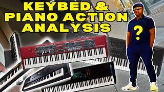 Ranking Keyboard Piano Actions: 1-10  Roland, Yamaha, NORD, Casio (Shocking Results)