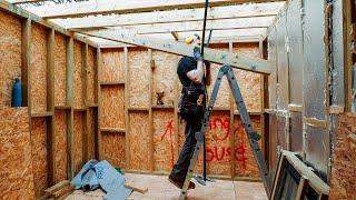 Shed Build Part 3 - Walls & Roof