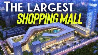 This is the new largest shopping mall in the World, it just opened here in China