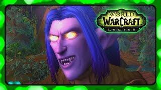 WOW Legion  Cenarius Rejects Illidan (Memory) - Cutscene