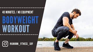 BODYWEIGHT STRENGTH WORKOUT