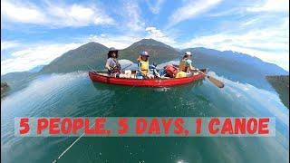 5 Day Canoe Trip With 3 Kids in Beautiful Slocan Lake, British Columbia