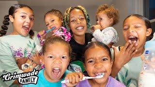 *CRAZY BED TIME ROUTINE* WITH 7 KIDS!!!