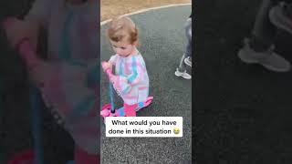 Little Girl Scooter Snatch! 
