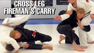 Cross Leg Fireman's Carry off arm drag