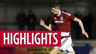 Boro U18s 2 Norwich U18s 3