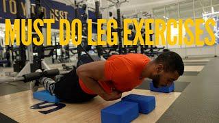 MUST DO GYM EXERCISES FOR FOOTBALLERS!! FT. @Brotherfaris