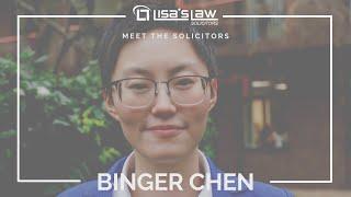 Meet The Solicitor - Binger Chen