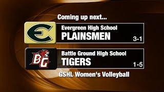 Battle Ground Tigers Volleyball vs Evergeen Plainsmen  10/01/24