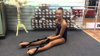 Improve Your Split: Theraband Stretch Strap