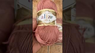 Alize Diva Silky Effect yarn #crochett #alizeyarns  #handmade #crochet #crochetprojects #trending