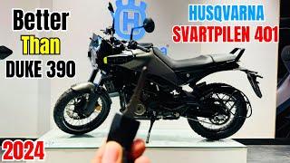 Ye Hai All New 2024 Husqvarna Svartpilen 401 Full Review - Better Than Duke 390 ?? Price | Features