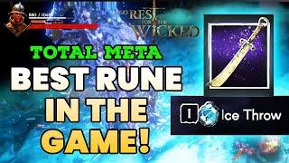 Best Rune in No Rest for the Wicked 100% Meta! (Risen Blade's Ice Throw)