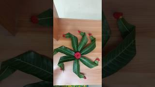 New mango leaf decoration ideas#trendingshorts#trending#youtubeshorts#youtube#ytshorts#shorts