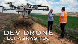 Altın Ararken Zirai Drone Bulduk (Dji Agras T30 İncelemesi) - Drone ile Gübreleme Nasıl Yapılıyor