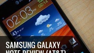 Samsung Galaxy Note Review (AT&T)