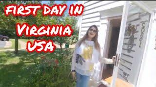 My First Day in Virginia USA Live