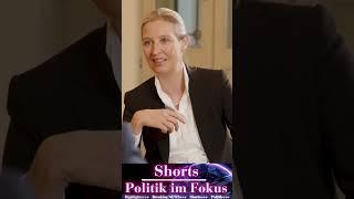 Die CDU CSU haben die Grenzen geöffnet und offen gelassen! Alice Weidel AfD #afd #ampelregierung