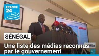 Sénégal : le ministère de la communication publie une liste des médias reconnus par le gouvernement