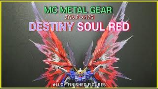 mc 메탈기어 메탈빌드 데스티니 소울레드 리뷰 / mc metal gear metal build destiny soul red review