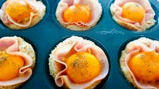 Bread Cups with Ham,Cheese and Eggs| Dota’s