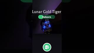 NEON LUNAR GOLDEN TIGER! Legendary Neon Pet! In Adopt Me! (TRICK 1) ROBLOX