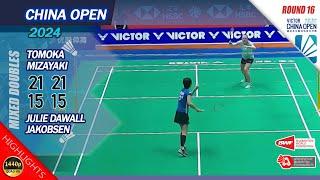 Tomoka Miyazaki vs Julie Dawall Jakobsen | China Open 2024 | R16 WS Highlights