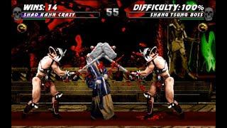 Mortal Kombat The Dragon Tournament - SHAO KAHN CRAZY Gameplay Playthrough