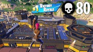 80 Elimination Solo vs Squads Wins (Fortnite Chapter 5 Season 4 Ps4 Controller Gameplay)