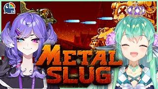 【METAL SLUG X + 3】 GOING IN BLIND 【NIJISANJI EN | Finana Ryugu & Selen Tatsuki】|「Collab」