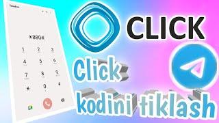 Click kodini tiklash